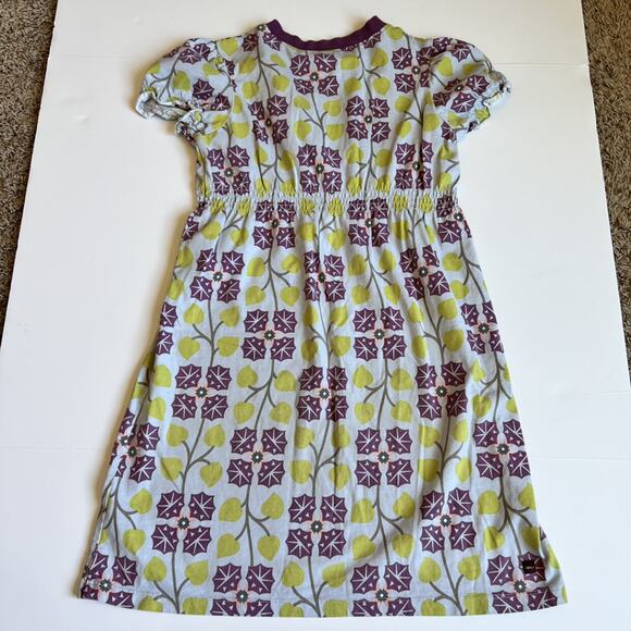 Tea Collection Campanillas Wrap Neck Dress - Picture 7 of 8